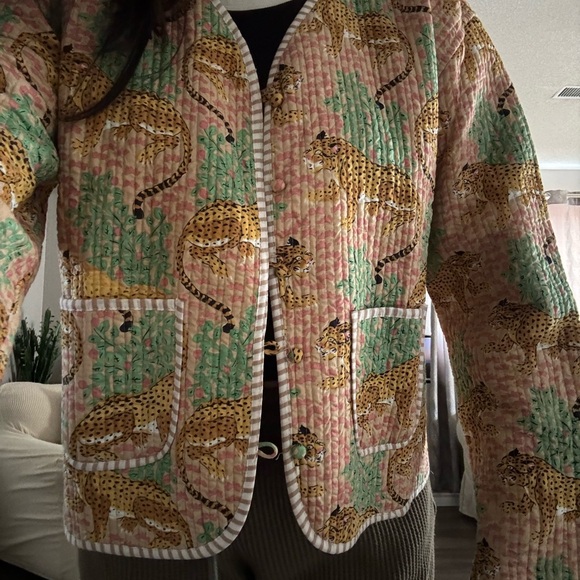 Hand made quilted jacket - Picture 4 of 7